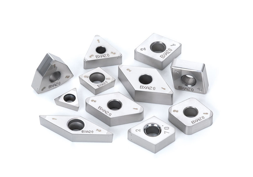 Tungaloy Substantially Expands BXA20 CBN Grade Inserts for Hard Turning